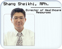 Shang Sheiki, RPh.